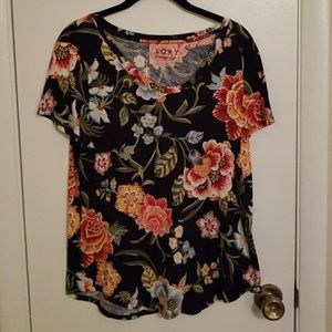 Loft Vintage Soft Floral tee